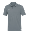 Jako Striker 2.0 Poloshirt Grau Weiss F40 - grau