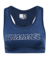 Hummel Te Tola Sport-BH Damen Blau F7954 - blau