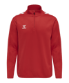 Hummel hmlCORE XK HalfZip Sweatshirt Rot F3062