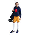 Nike Erling Haaland Academy Short Kids Gelb F739