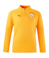 PUMA Galatasaray Istanbul 1/4 Training Zip Top Sweatshirt Gelb F202 - gelb