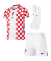 Nike HNS Kroatien Minikit Trikot Set Home WM 2026 Kids Weiß F100 - weiss