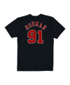 Mitchell and Ness Chicago Bulls Name & Number Dennis Rodman T-Shirt Schwarz - schwarz