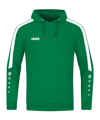 JAKO Power Hoody Kids Grün Weiss F200