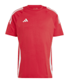adidas Tiro 24 T-Shirt Rot Weiss
