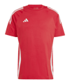 adidas Tiro 24 T-Shirt Rot Weiss