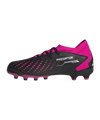 adidas Predator Accuracy.3 MG Own Your Football Kids Schwarz Weiss Pink - schwarz