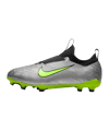Nike Jr Air Zoom Mercurial Vapor XV Academy MG XXV Kids Silber Gelb F060 - silber