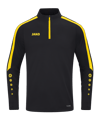 JAKO Power Sweatshirt Schwarz Gelb F803