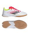 adidas F50 League IN Pure Victory Kids Weiss