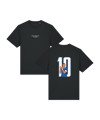 11teamsports Frankreich "THE FRENCH FLASH" T-Shirt WM 2026 Schwarz - schwarz