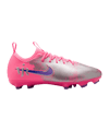 Nike Jr Air Zoom Mercurial Vapor XVI Academy FG/MG Vini Jr PE Kids Rot F640 - rot