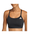 adidas Optime Essentials Workout Sport-BH Damen Schwarz - schwarz