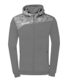 Kempa Athletics 29 Kapuzenjacke Kids Grau F37 - grau