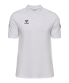 Hummel Go 2.0 Chevron Polo Weiß F9001