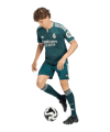 adidas Real Madrid Authentic Trikot Away 2026/2027 Grün - gruen