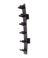Cawila Hürdenadapter für Trainingsstangen mit 25mm Durchmesser Schwarz - schwarz