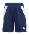 adidas Tiro 24 Short Kids Blau Weiss - blau