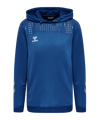 Hummel hmlLEAD Poly Hoody Damen Blau F7045 - blau
