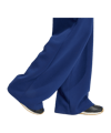 adidas Soft Lux Straight Leg Hose Damen Blau - blau