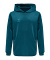 Hummel hmlCORE XK Sweat Hoody Kids Blau F7058