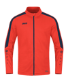JAKO Power Polyesterjacke Kids Orange Blau F375