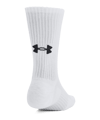Under Armour TC Crew 3er Pack Socken Weiß F100 - weiss