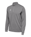 Hummel hmlAUTHENTIC HalfZip Sweatshirt Grau F2006 - grau