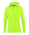Jako Run 2.0 Kapuzenjacke Damen Grün F25