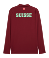 PUMA SFV Schweiz Training 1/4 Zip Top Rot F09 - rot