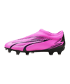PUMA ULTRA Match LL FG/AG Phenomenal Jr Kids Pink Weiss Schwarz F01 - rosa