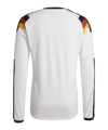 adidas DFB Deutschland Authentic Trikot Langarm Home WM 2026 Weiß - weiss