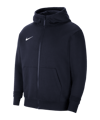 Nike Park 20 Fleece Kapuzenjacke Kids Blau F451