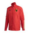 adidas Belgien Prematch Jacke Rot - rot