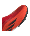 adidas X SPEEDFLOW.3 LL TF Meteorite J Kids Rot Schwarz - rot