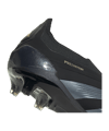 adidas Predator Elite LL FG Dark Spark Schwarz Grau - schwarz