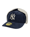New Era MLB 59Fifty New York Yankees Cord Dogear Cap Blau - blau
