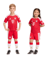 adidas FC Bayern München Trikot Set Home 2026/2027 Kids Rot - rot