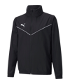 PUMA teamRISE Allwetterjacke Kids Schwarz F03