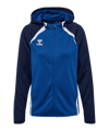 Hummel Lead 2.0 Kapuzenjacke Damen Blau F8607 - blau