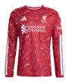 adidas FC Liverpool Trikot Langarm Home 2026/2027 Rot - rot
