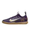 Nike Jr Air Zoom Mercurial Vapor XVI Academy IN Kylian Mbappe Signature Kids Lila F500 - lila