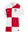 Nike Kroatien Authentic Trikot Home EM 2024 Weiss Rot Weiss F100 - weiss