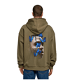 Mister Tee Le Papilloversized Hoody Grün - gruen