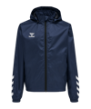 Hummel hmlCORE XK Spray Jacke Kids Blau F7026