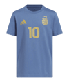 adidas Messi T-Shirt Kids Blau