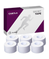 Cawila Sporttape ECO 3,8cm x 10m 6er Set Weiss - weiss