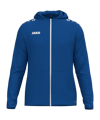 JAKO One Kapuzenjacke Kids Blau F400