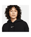 Nike Phoenix Oversized Hoody Damen Schwarz F010 - schwarz