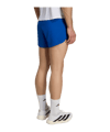 adidas Adizero E Laufshort Blau - blau
